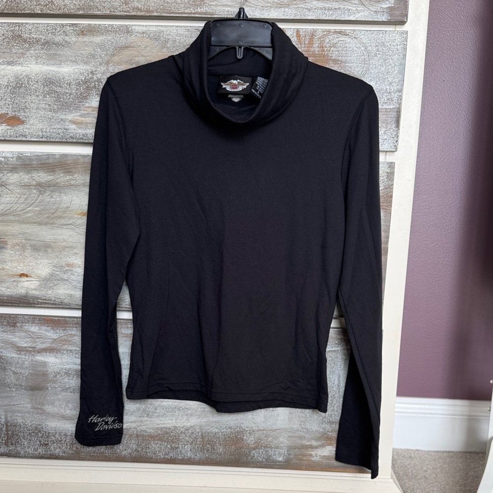 Harley-Davidson Classic Black Turtleneck